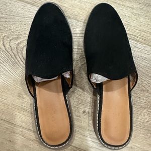 Women's Maura Microsuede Mules - Universal Thread™ Black 7
